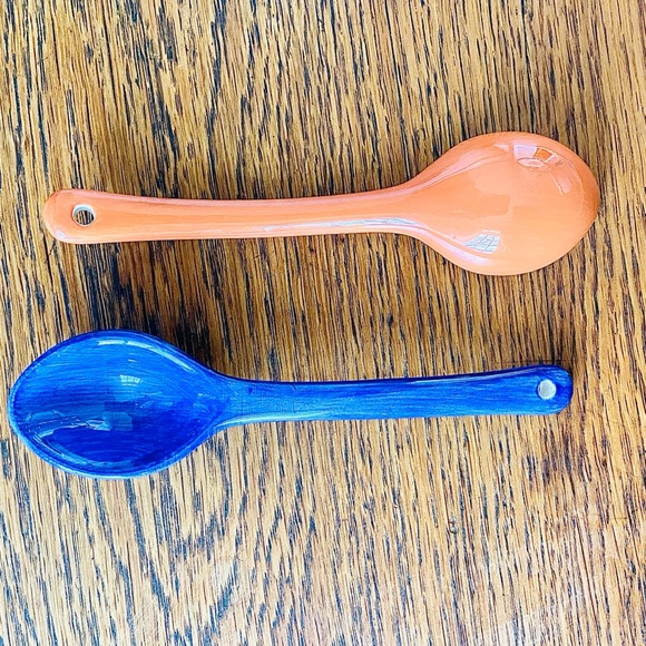 🥣Pottery Barn Scoop Condiment stand Server with 3 bowls - Picture 7 of 13